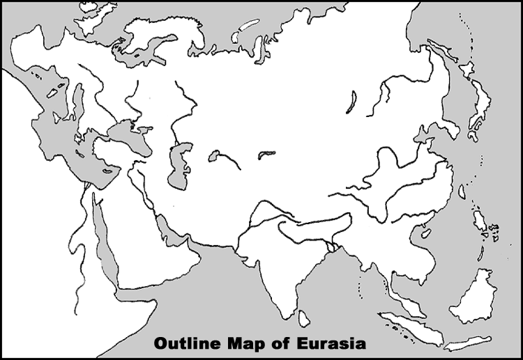 Пустая карта евразии без границ - 80 фото