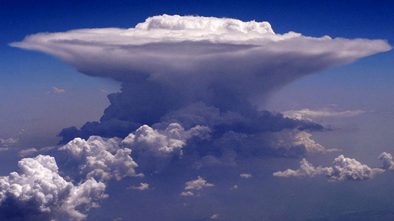 кучево дождевые облака фото
