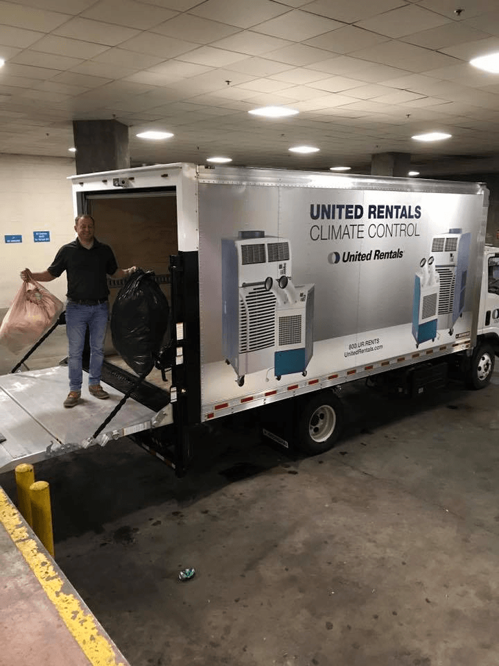 united rentals climate solutions spot coolers