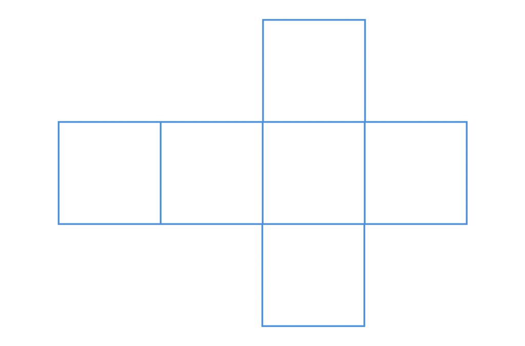 Развертка Куба 5 на 5. Развернутый куб. Объемный квадрат из бумаги. Развертка квадрата. Модель куба 4 класс