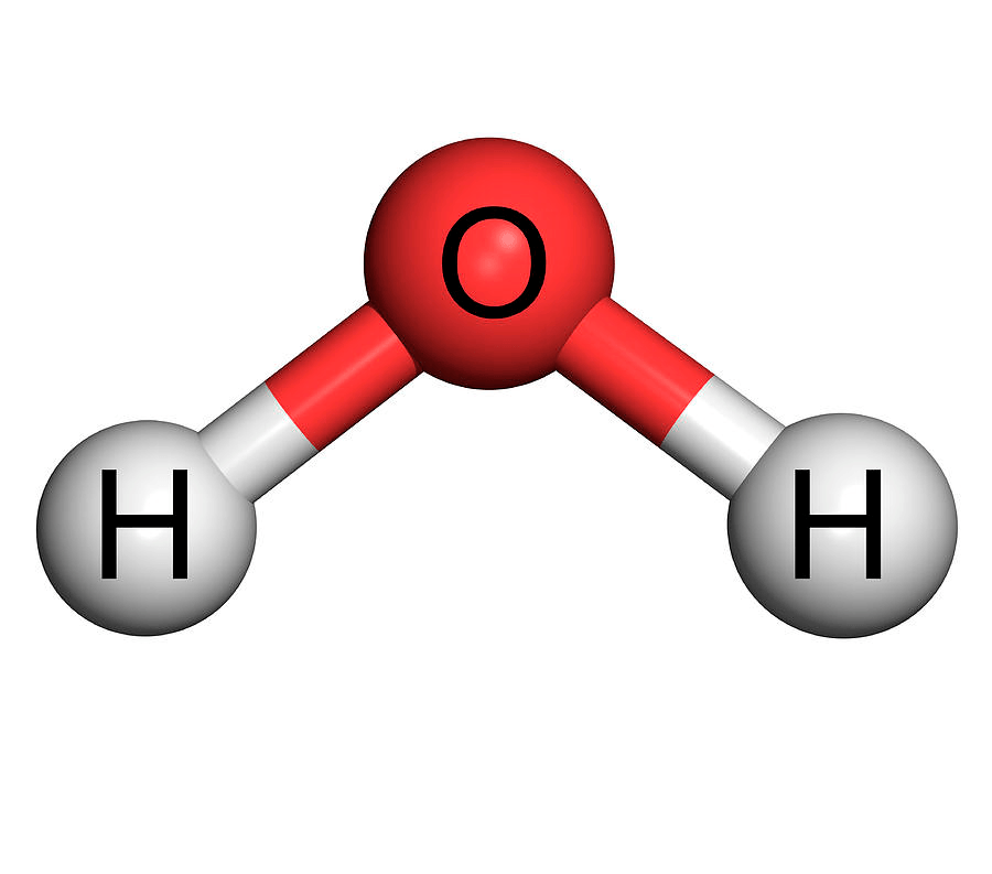 Схема h2o химия