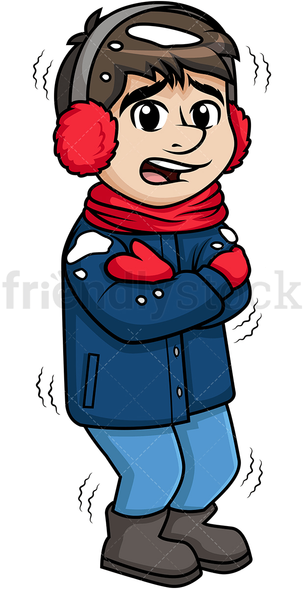 It is cold картинка