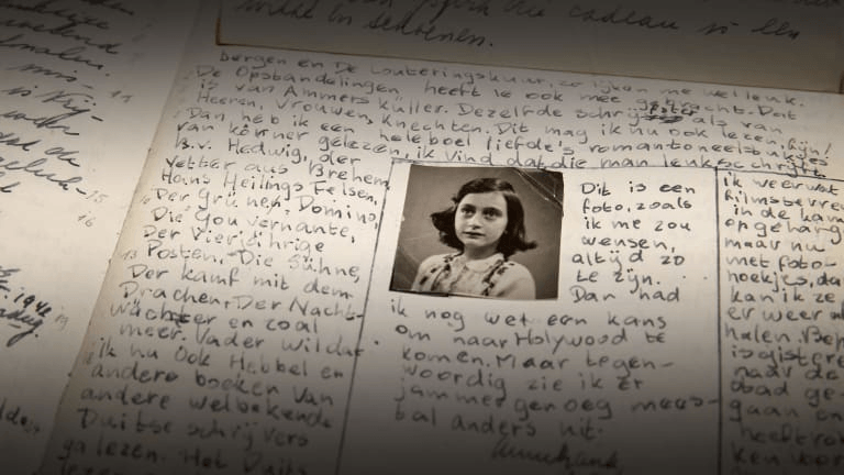 from the diary of anne frank short summary