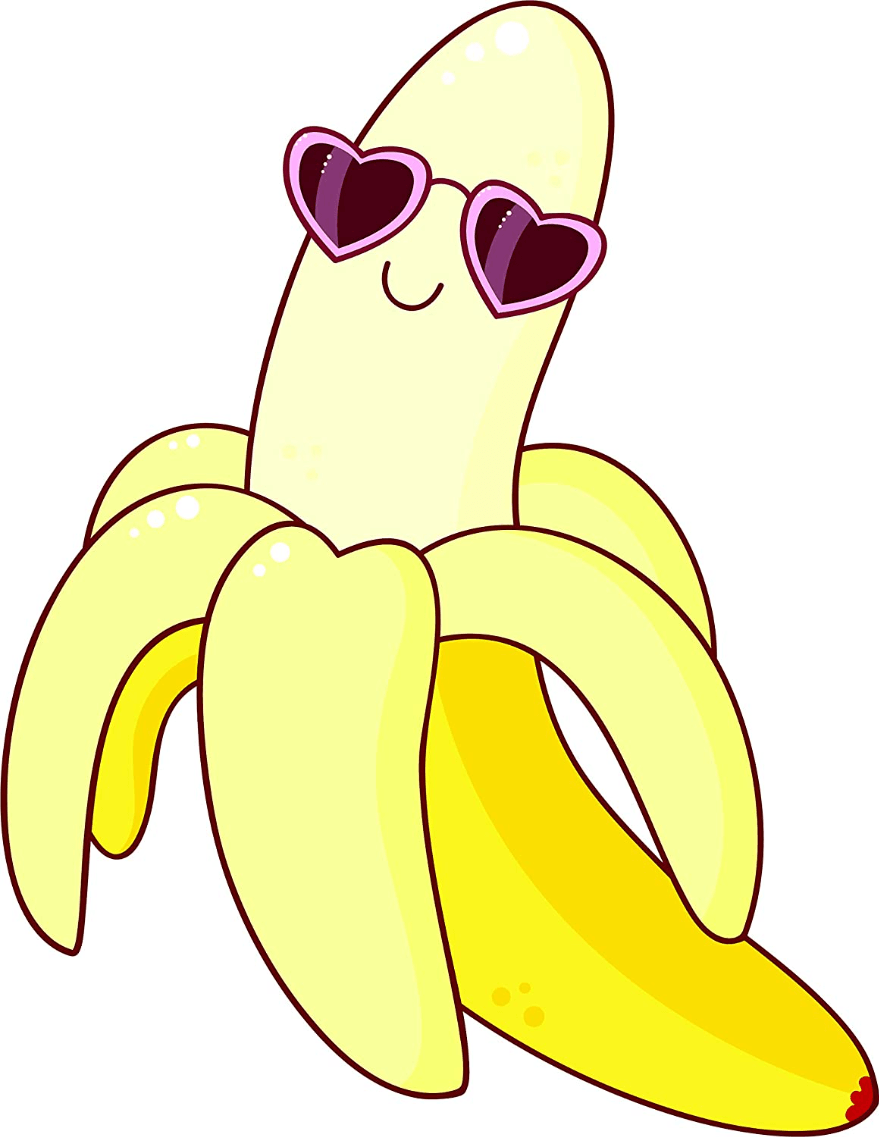 Смайлы банан телеграмм фото 76