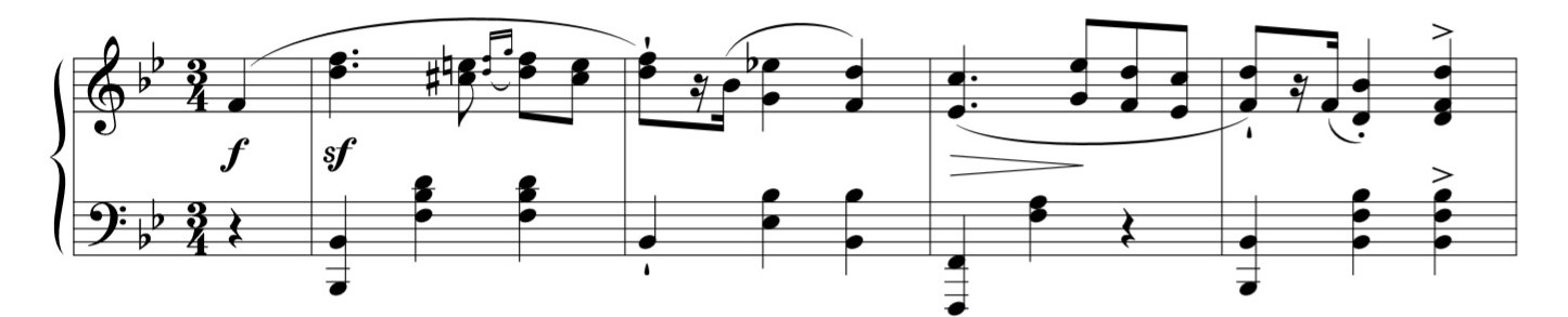 the following excerpt represents polyphonic texture. the following excerpt represents polyphonic texture.