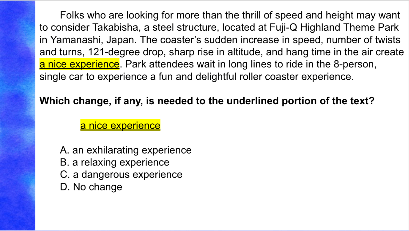 ELA TNReady Practice Jeopardy Template