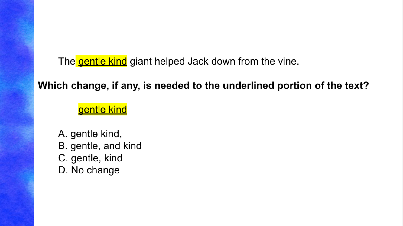 ELA TNReady Practice Jeopardy Template