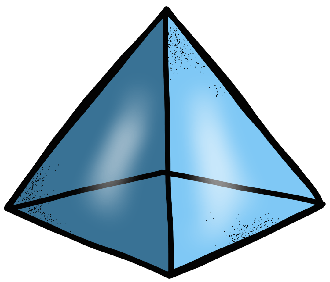 pyramid solid shapes