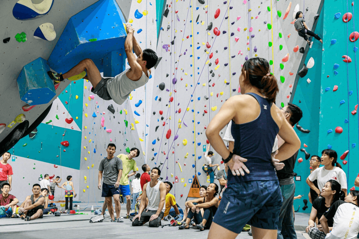 Climbing is sport