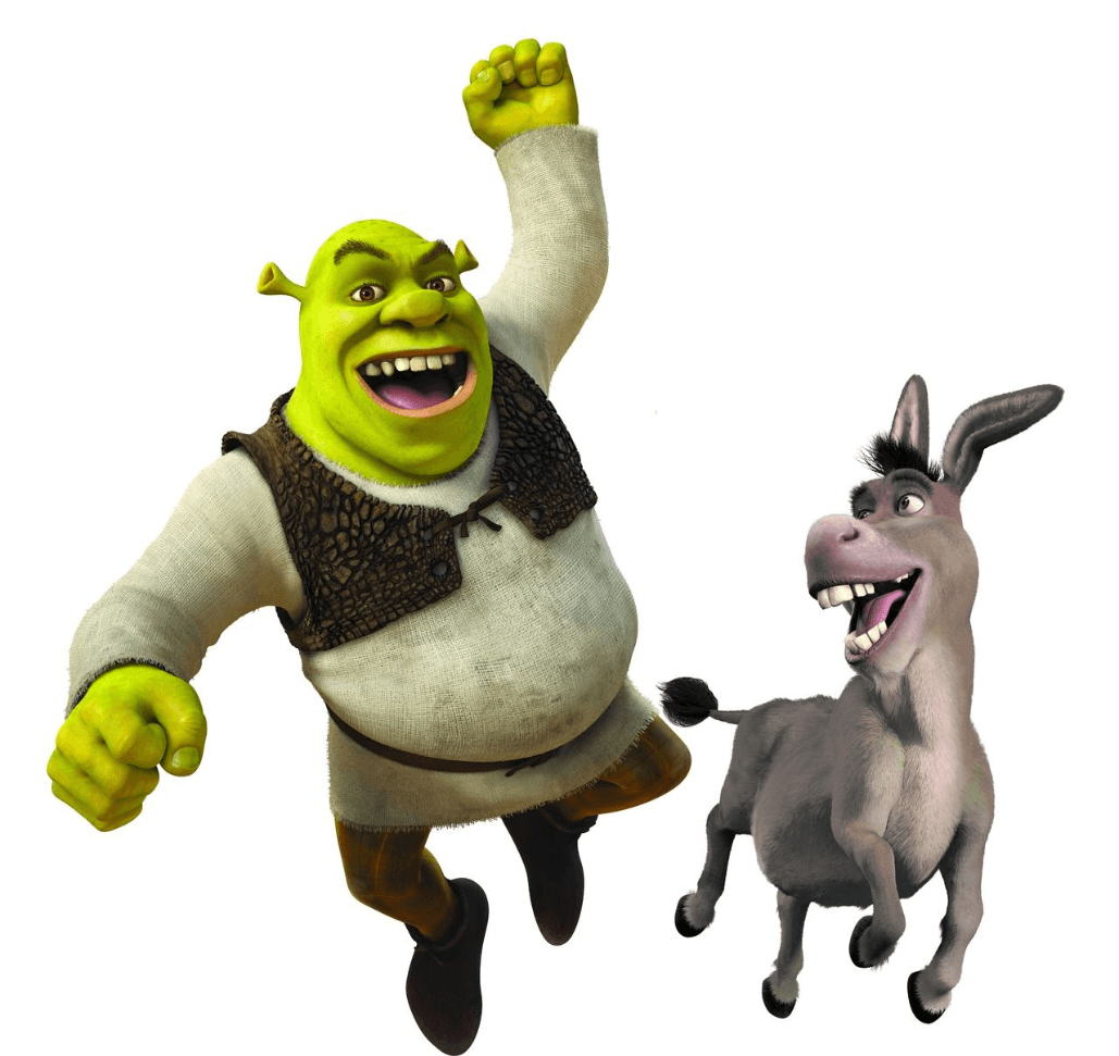 This male movie character is big, green, sometimes mean and has a donkey as...