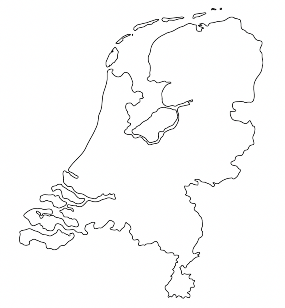Нидерланды очертания